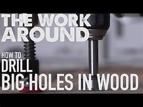 hgtv wood & metal & turquoise house|The Work Around: How to Drill Big Holes Into Wood .